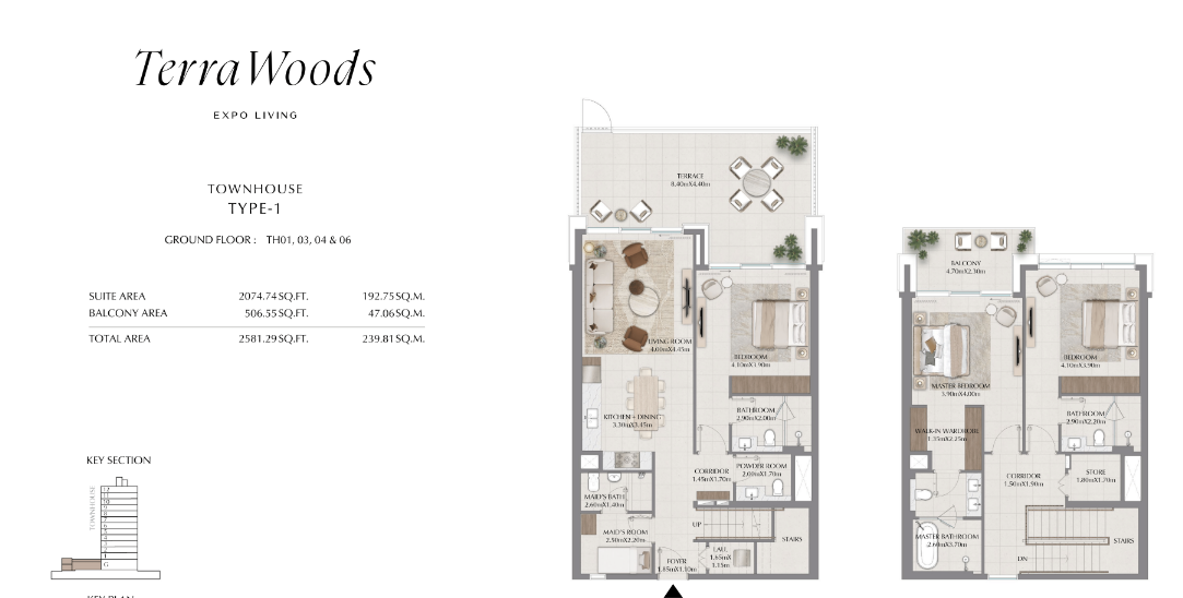 3 Bedroom townhouse